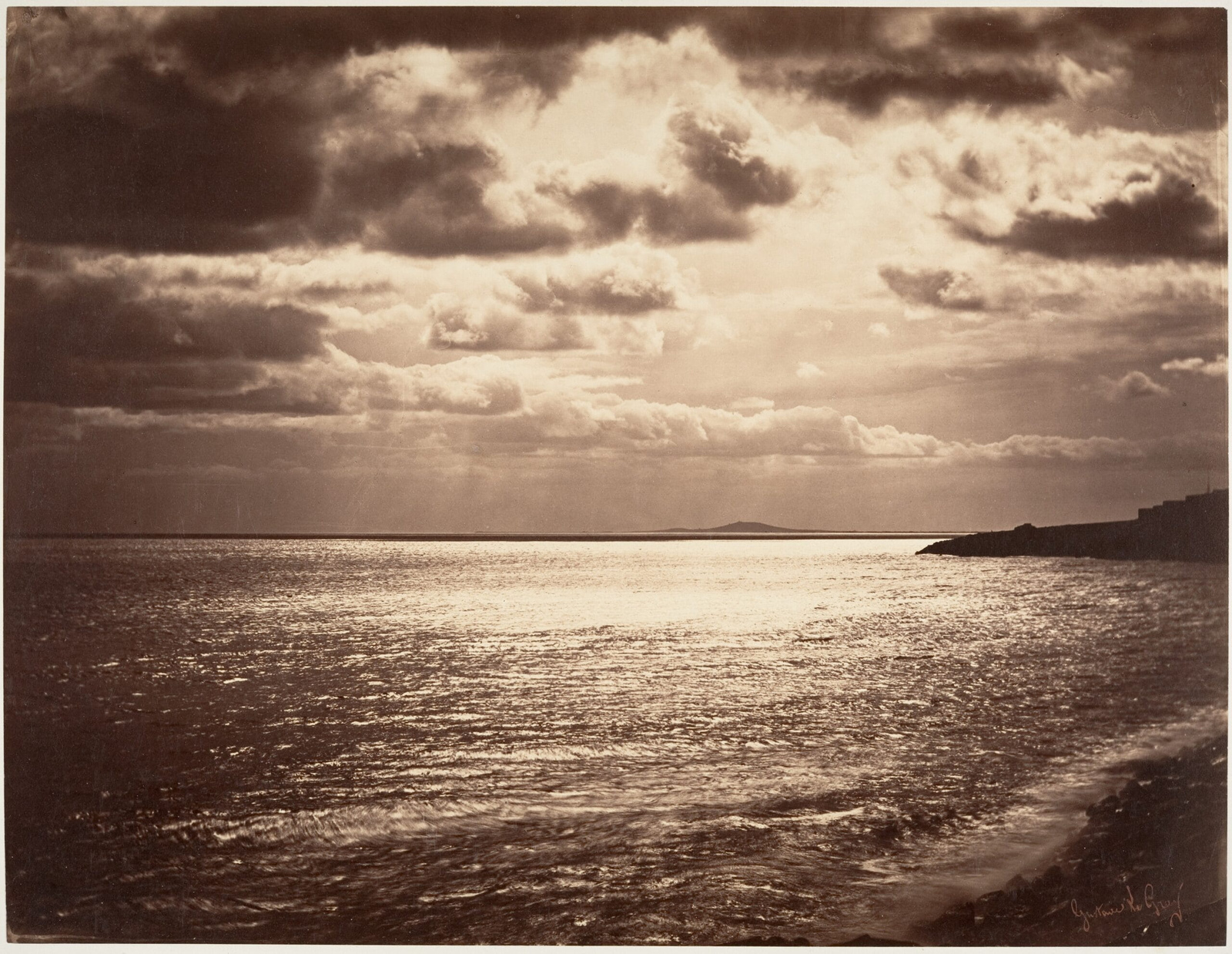 Gustave Le Gray - Mer Méditerranée - Sète