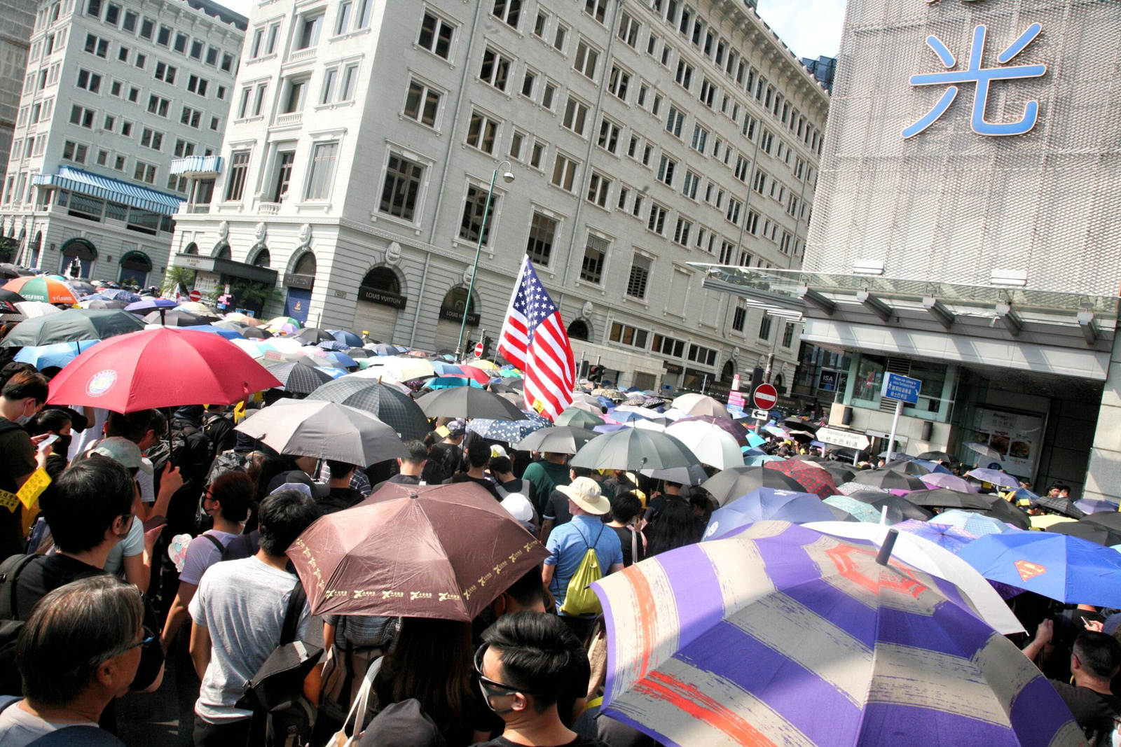 Hong Kong protest march
