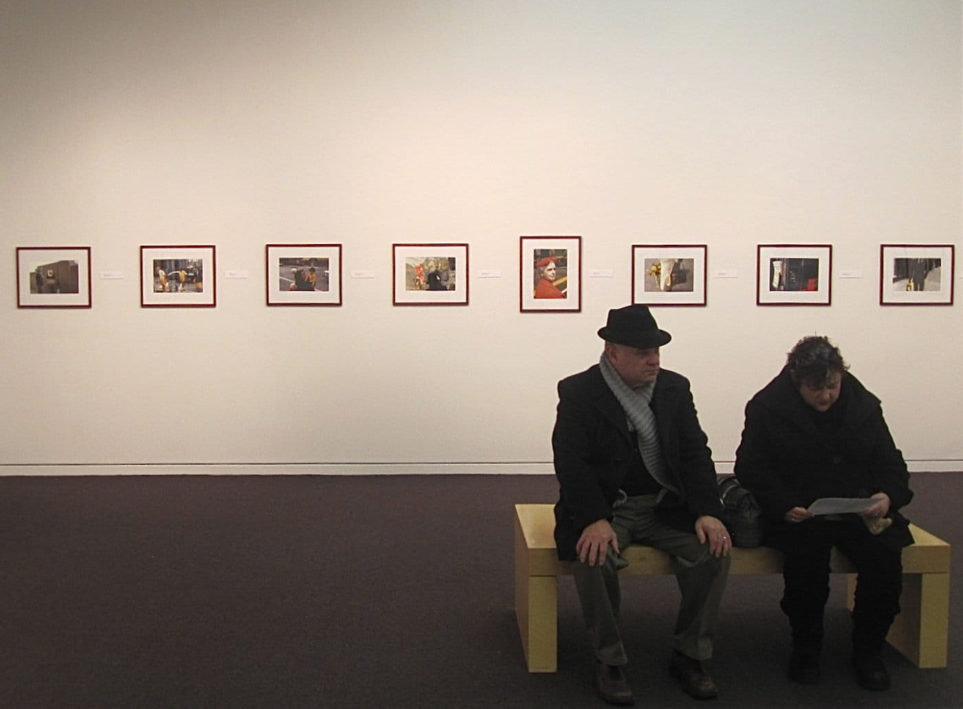 Taken at the "Finding Vivian Maier: Chicago Street Photographer" exhibition in Chicago 2011